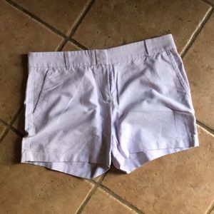 Lilac J.Crew Chino shorts